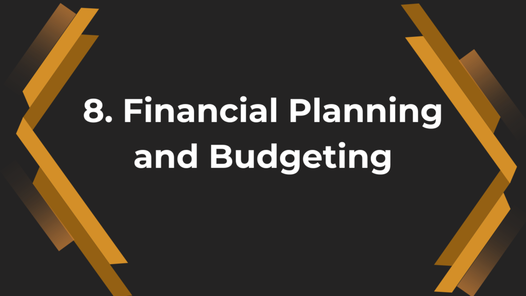 Financial Planning and Budgeting