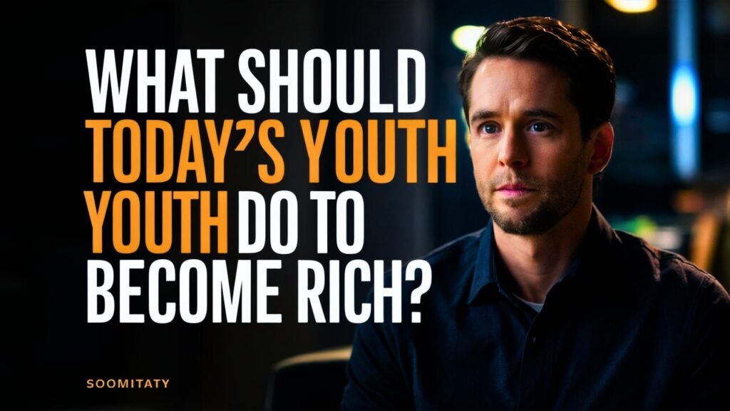 What Should Today’s Youth Do to Become Rich?