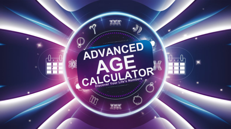 Super Advanced Age Calculator