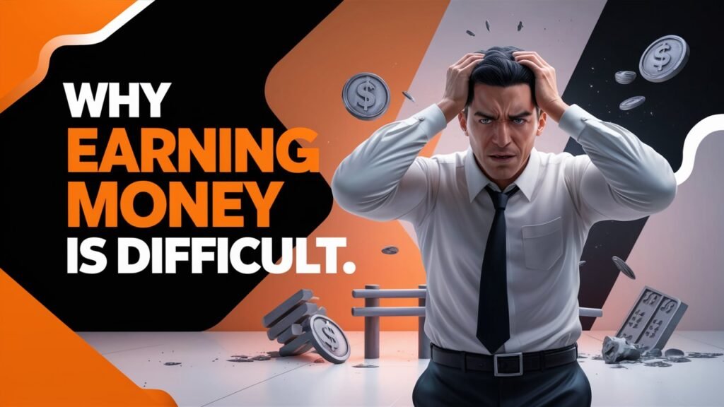 Why Earning Money Is Difficult