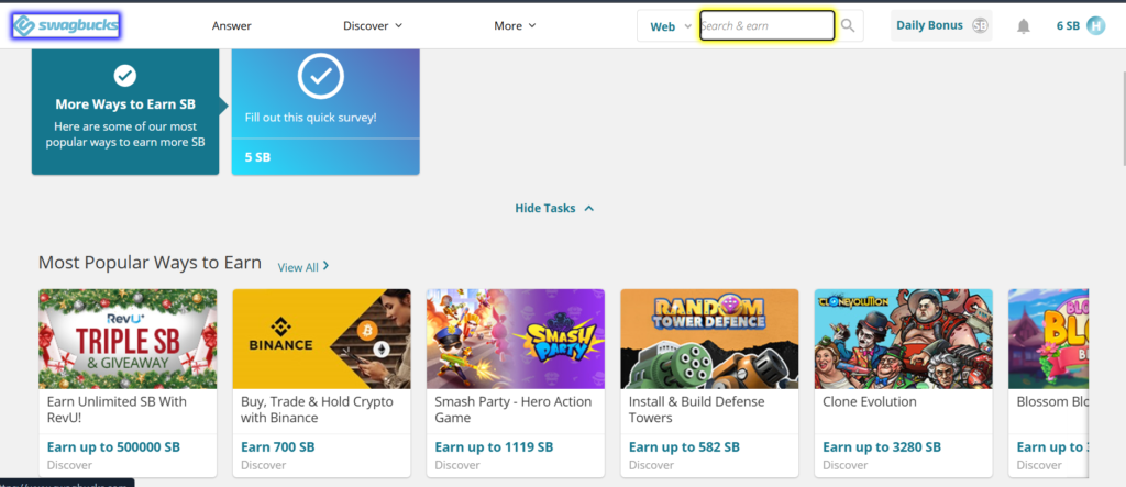 Swagbucks