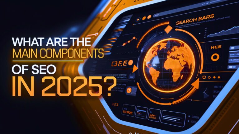 What are the main components of SEO in 2025