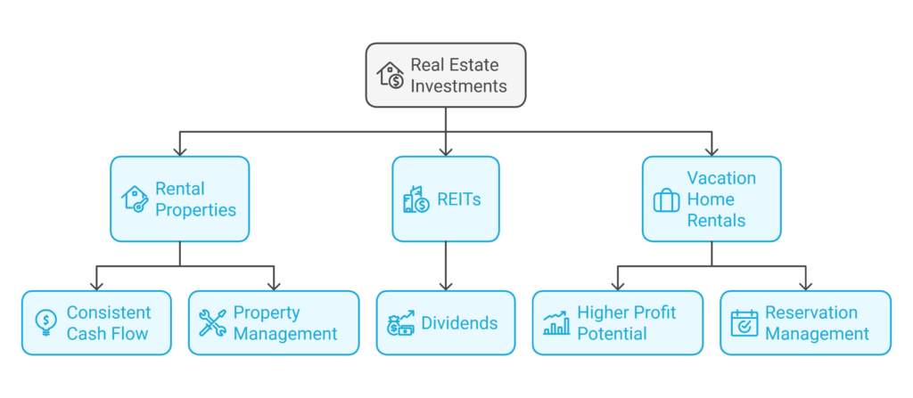 1. Real Estate Investments visual selection