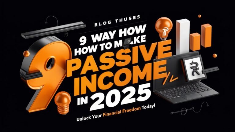 How to Make Passive Income in 2025